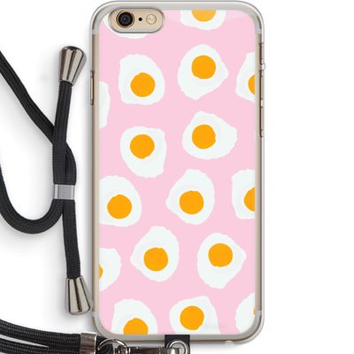 Dancing eggs: iPhone 6 PLUS / 6S PLUS Transparant Hoesje met koord