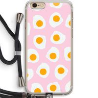 Dancing eggs: iPhone 6 PLUS / 6S PLUS Transparant Hoesje met koord