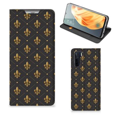 OPPO Reno3 | A91 | Hoesje met Magneet | Franse Lelie