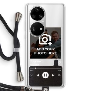 Music Player: Huawei P50 Pro Transparant Hoesje met koord