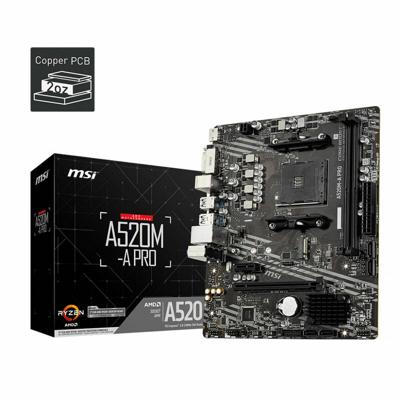Moederbord MSI 7C96-001R AMD A520 AMD AM4