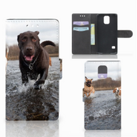 Samsung Galaxy S5 | S5 Neo Telefoonhoesje met Pasjes Honden Labrador - thumbnail