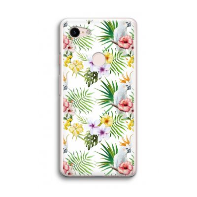 Gele kuif: Google Pixel 3 Transparant Hoesje