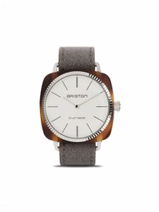 Briston montre Clubmaster Elegant 37 mm - Blanc