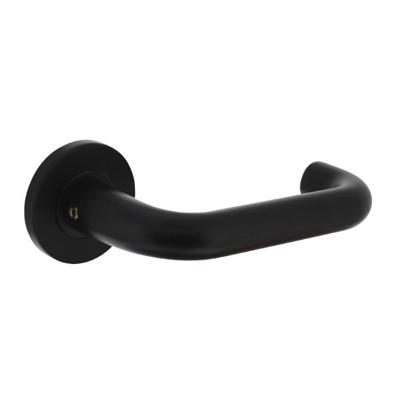 Intersteel DeurklinkRond aluminium zwart - 0023.010202