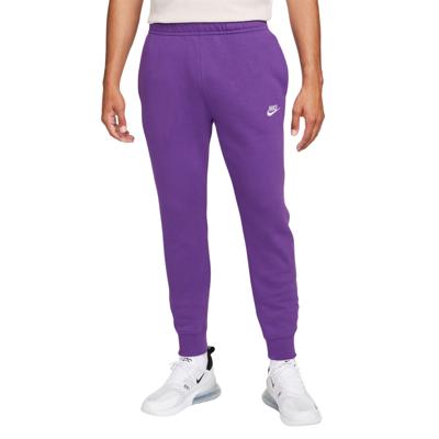 Nike Sportswear Club Fleece Joggingbroek Paars Wit
