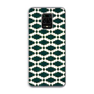 Moroccan tiles: Xiaomi Redmi Note 9 Pro Transparant Hoesje