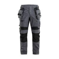 Blåkläder X1900 werkbroek denim stretch grijs/zwart maat 50