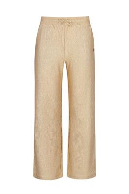 Like Flo winter straight leg broek meisjes - goud - Fenya - metallic