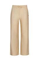 Like Flo winter straight leg broek meisjes - goud - Fenya - metallic