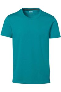 HAKRO 269 Regular Fit T-Shirt ronde hals smaragd, Effen