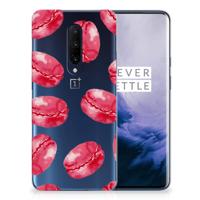 OnePlus 7 Pro | Siliconen Case | Pink Macarons