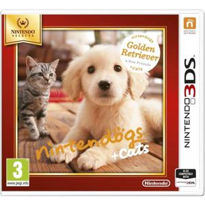 Nintendo Nintendogs + Cats Golden Retriever - Selects Duits, Engels, Spaans, Frans, Italiaans, Nederlands, Portugees, Russisch Nintendo 3DS