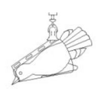 Kern 281-891 Weegkegel voor vogels voor veerweegschalen (50 - 500 g) - thumbnail