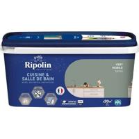 Muren, houtwerk, plafonds, radiatoren schilderen - RIPOLIN - Keuken en badkamer - 2 L - Nobile Green