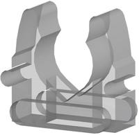 Enzo klembeugel nylon 031/16-22 transp jsl 4113296