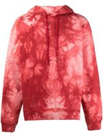 Martine Rose hoodie à imprimé tie-dye - Rouge - thumbnail