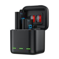 Telesin batterijlader box met 2 accu's voor GoPro Hero 13