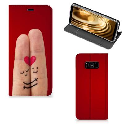 Samsung Galaxy S8 Hippe | Standcase | Liefde - Origineel Romantisch Cadeau