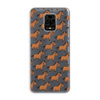 Pony: Xiaomi Redmi Note 9 Pro Transparant Hoesje