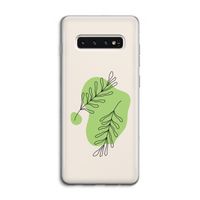 Beleaf in you: Samsung Galaxy S10 4G Transparant Hoesje