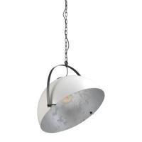 Masterlight Landelijke hanglamp Larino 60 wit met oud zilver 2200-06-37-B-K - thumbnail