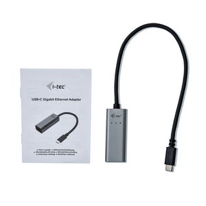 i-Tec USB-C Metal Gigabit Ethernet Adapter - C31METALGLAN