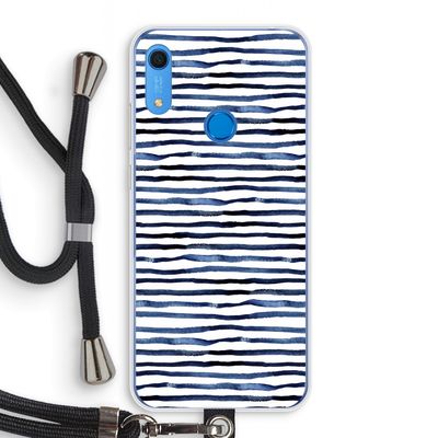Verrassende lijnen: Huawei Y6s Transparant Hoesje met koord