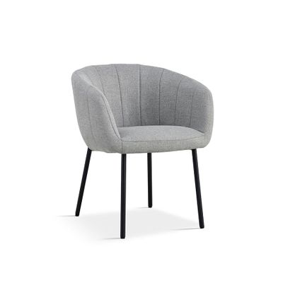 Stoel Pia Lichtgrijs - Set van 2