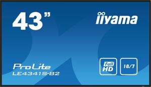 Iiyama ProLite LE4341S-B2 Digital Signage display Energielabel: G (A - G) 108 cm 42.5 inch 1920 x 1080 Pixel 18/7