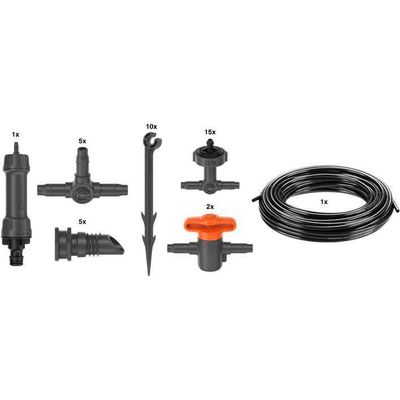 Micro-Drip-Bewatering Balkon Set (15 planten) Druppelaar