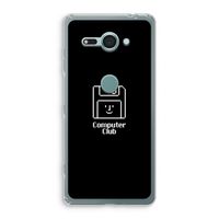 Hello: Sony Xperia XZ2 Compact Transparant Hoesje