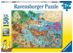 Ravensburger puzzel 150 stukjes pirateneiland