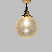 Scandinavische En Retro Kristallen Glazen Hanglamp