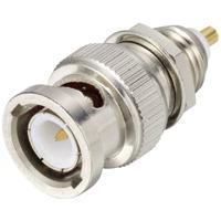 TRU COMPONENTS TC-10357420 BNC-connector Stekker, inbouw verticaal 50 Ω 1 stuk(s) - thumbnail