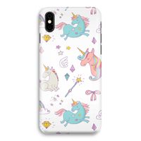Fantasiewereld: iPhone X Volledig Geprint Hoesje
