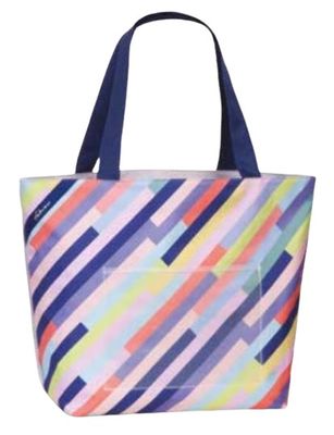 Fabrizio strandtas 38 x 40 cm polyester paars