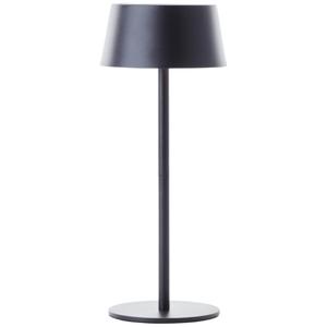 Brilliant Zwarte design tafellampPicco op batterij - G40400/76