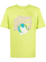 RASSVET t-shirt en coton à imprimé graphique - Vert