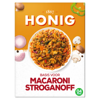 Honig Maaltijdmix voor Macaronisaus Stroganoff 69g bij Jumbo