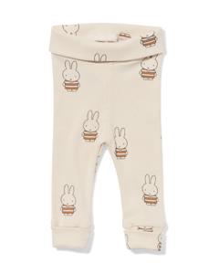 HEMA Nijntje Newborn Legging Rib Ecru (ecru)