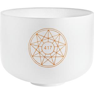 Meinl SOLCSB10-417 Sonic Energy Solfeggio Crystal Singing Bowl klankschaal 10 inch 417 Hz