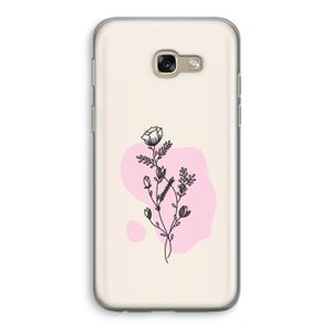 Roses are red: Samsung Galaxy A5 (2017) Transparant Hoesje