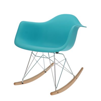 Schommelstoel Turquoise