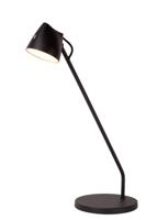Lucide MILNE - Bureaulamp - LED Dimb. - 1x8W 2700K - Zwart