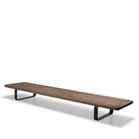 LifeSpan Duo Monitor Stand - Black Walnut