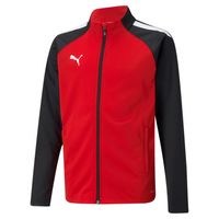 PUMA teamLIGA Trainingsjack Kids Rood Zwart