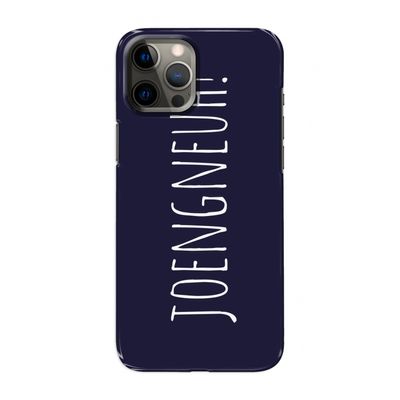 Joengneuh!: Volledig geprint iPhone 12 Pro Max Hoesje
