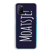 Moatsje!: Oppo A52 Transparant Hoesje