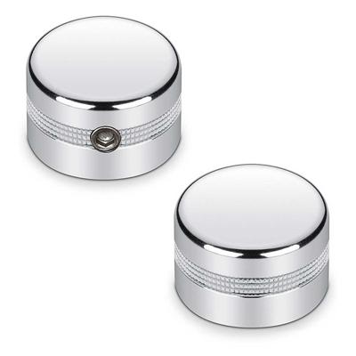 Schaller Solid Shaft Toon/Volume Knoppen 6.0mm "S-Lock Style" Chrome (Set van 2) 15040200